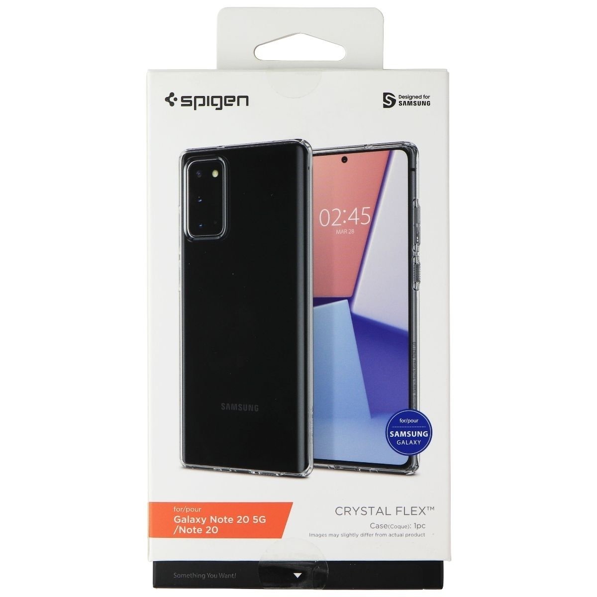 Spigen Crystal Flex Series Case For Samsung Galaxy Note 20 5G - Clear