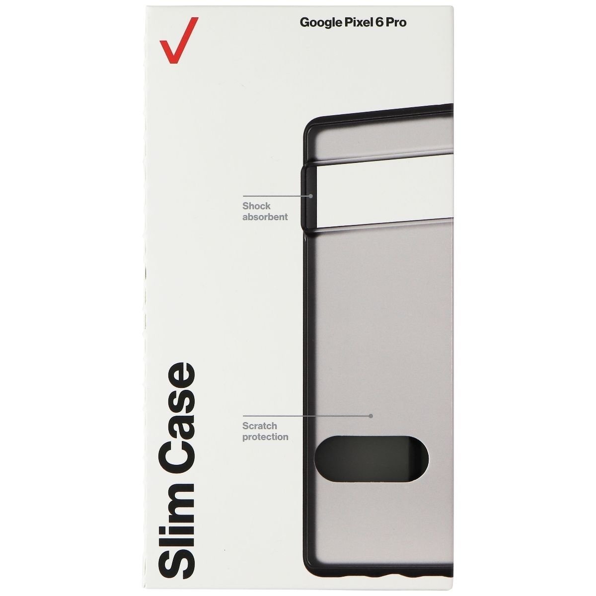 Verizon Slim Sustainable Series Case For Google Pixel 6 Pro - Smoke/Black