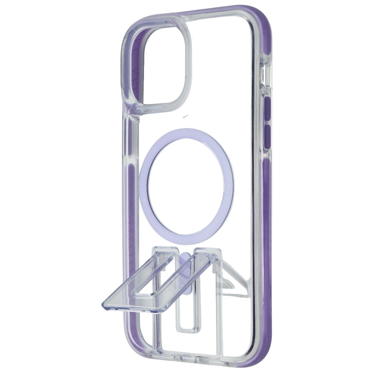 Tech21 Evo Crystal Kick Series Case For MagSafe For Apple IPhone 14 - Lilac
