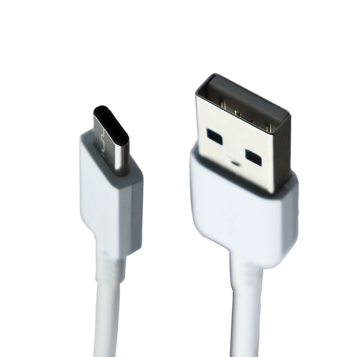 Samsung (2.5-Ft) USB-A To USB-C Charge And Sync Short Cable - White EP-DR170AWE (Refurbished)