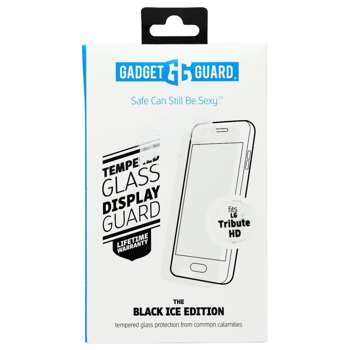 Gadget Guard Black Ice Tempered Glass For LG Tribute HD - Clear (Refurbished)