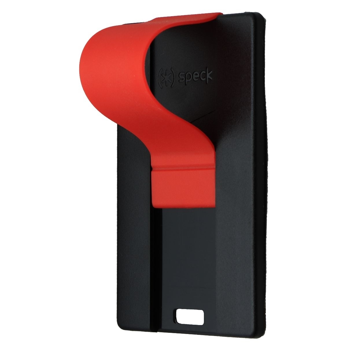 Speck GrabTab Slide/Grip/Stand Holder For Smartphone Cases - Black/Red (Refurbished)