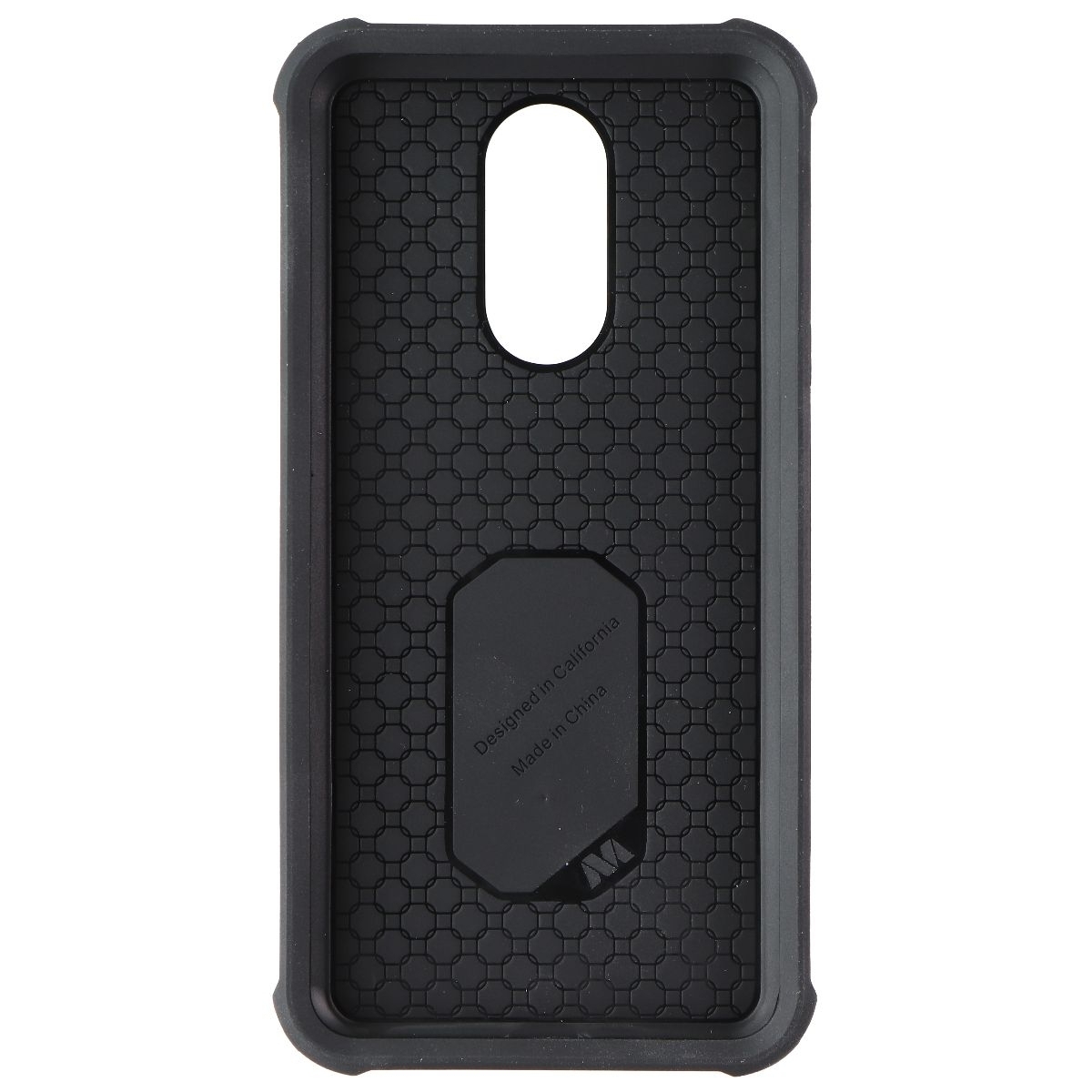 MyBat Premium Hard Case With FingerRing For LG Stylo 5 - Red/Black (Refurbished)
