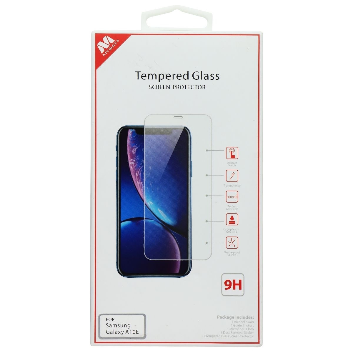 MyBat Tempered Glass Screen Protector For Samsung Galaxy A10E - Clear (Refurbished)