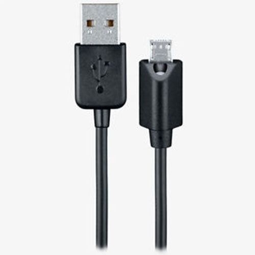 Verizon (3-Ft) Micro-USB To USB Charge/Sync Cable With Built-in LED - Black (Refurbished)