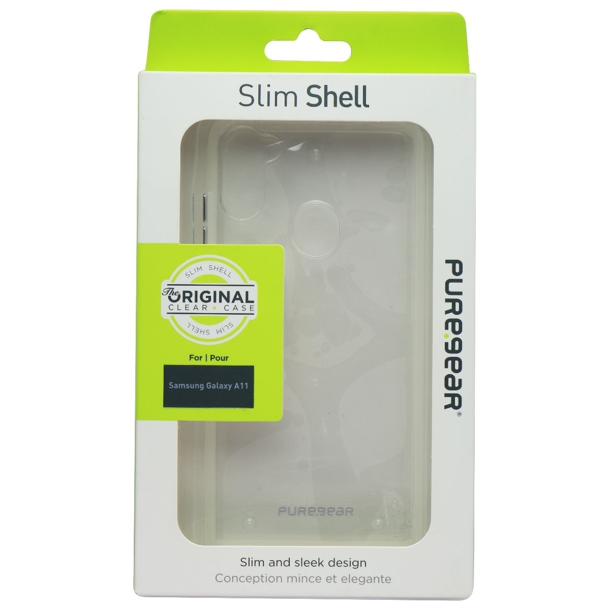 PureGear Slim Shell Series Case For Samsung Galaxy A11 - Clear (Refurbished)