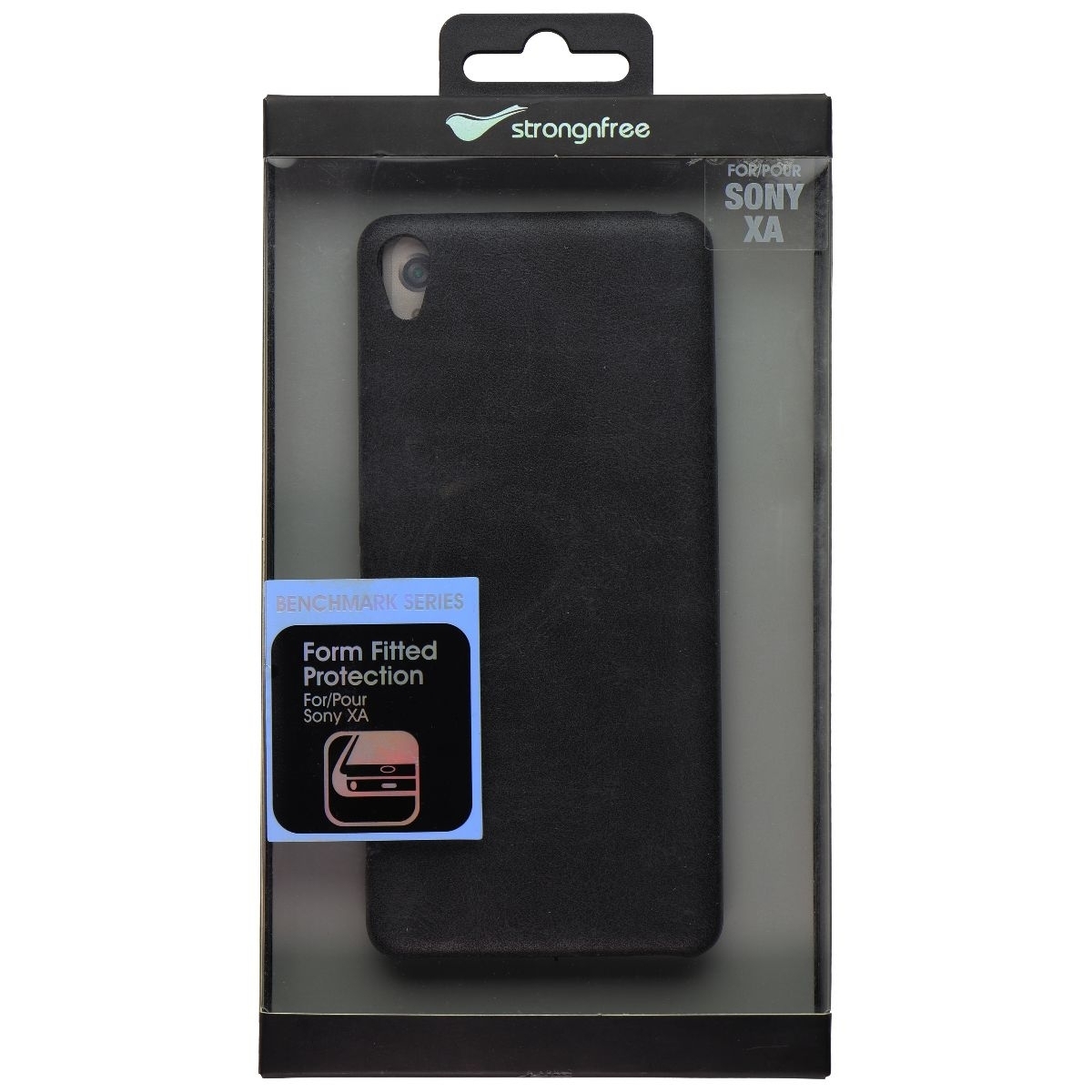 StrongNFree Benchmark Series Hard Case For Sony Xperia XA - Black (Refurbished)
