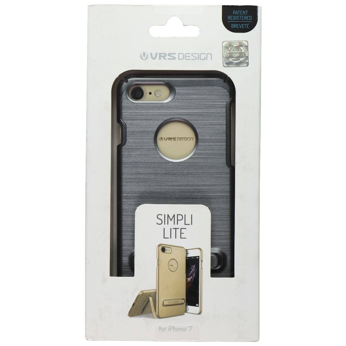 VRS Design Simpli Lite Series Hard Case For Apple IPhone 7 - Steel Silver (Refurbished)