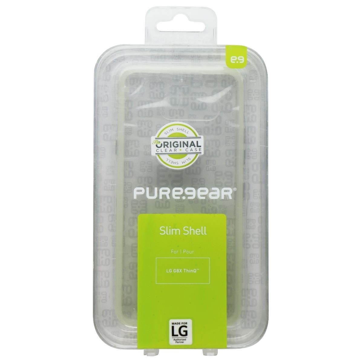PureGear Slim Shell Series Hard Case For LG G8X ThinQ - Clear (Refurbished)