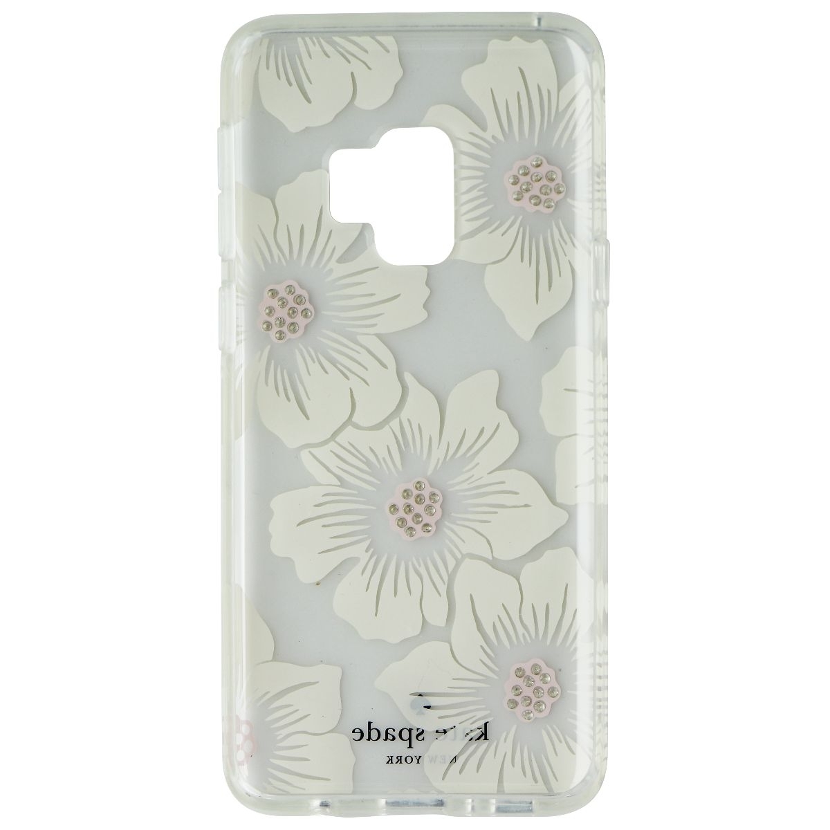 Kate Spade Protective Hardshell Case For Samsung Galaxy S9 - Hollyhock/Clear (Refurbished)
