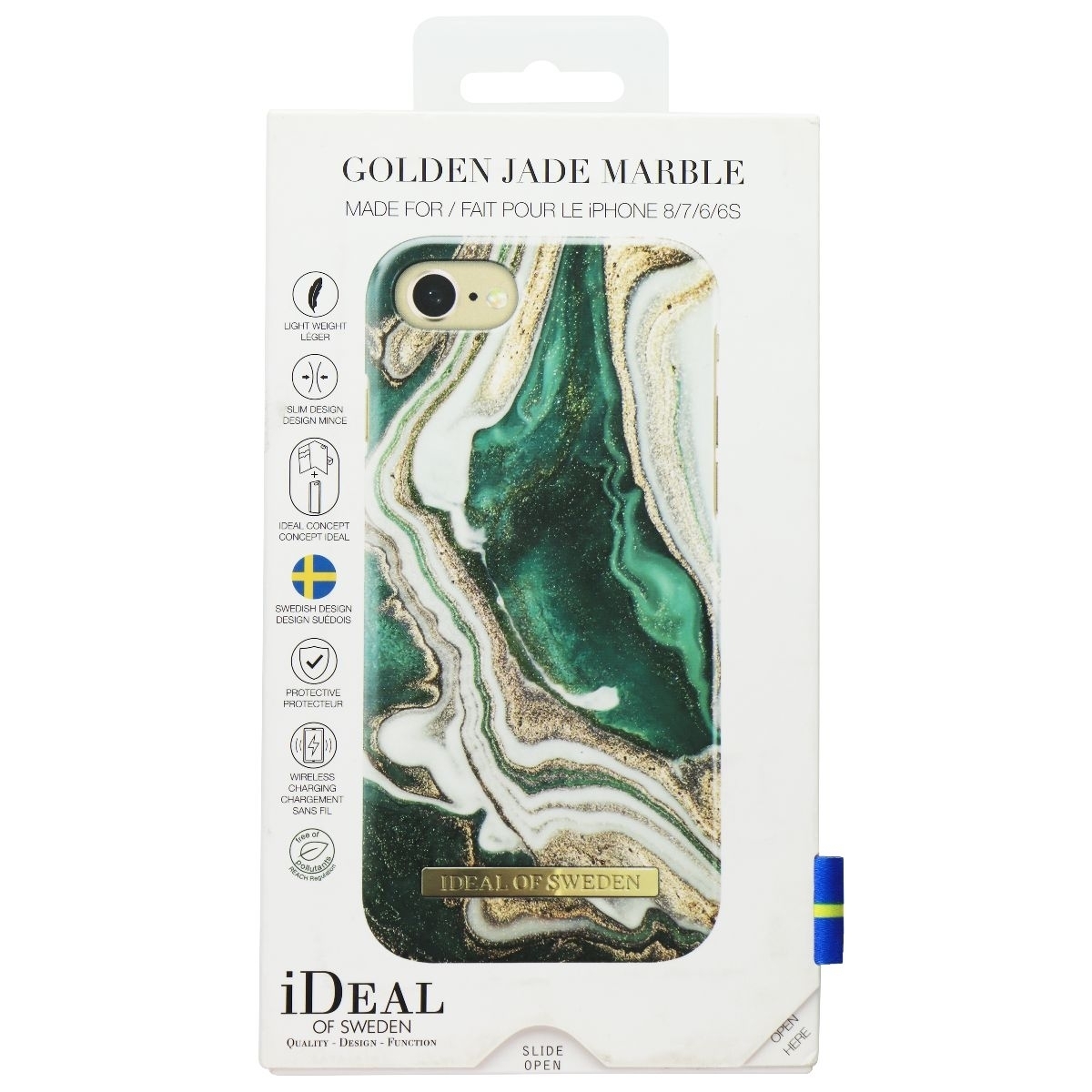IDeal Of Sweden Hardshell Case For Apple IPhone 8/7/6s/6 - Golden Jade Marble (Refurbished)