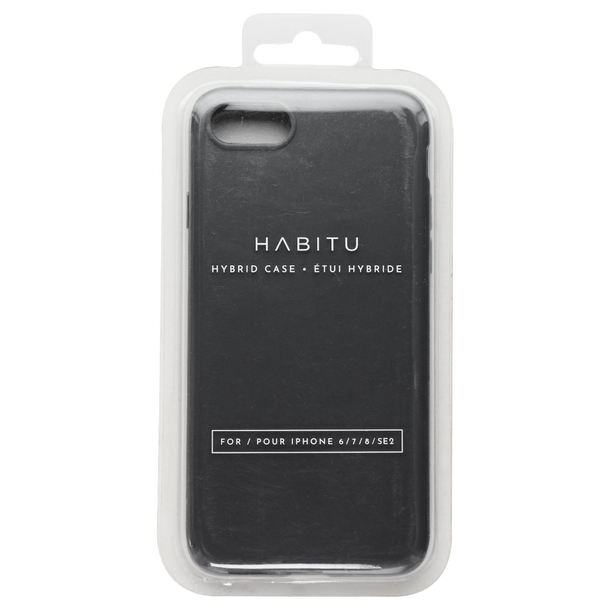 HABITU Hybrid Case For Apple IPhone SE (2nd Gen) / 8 / 7 / 6s - Gray (Refurbished)