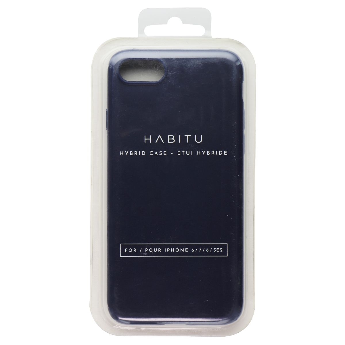 Habitu Hybrid Slim Protective Case For Apple IPhone SE (2nd Gen)/8/7/6 - Blue (Refurbished)