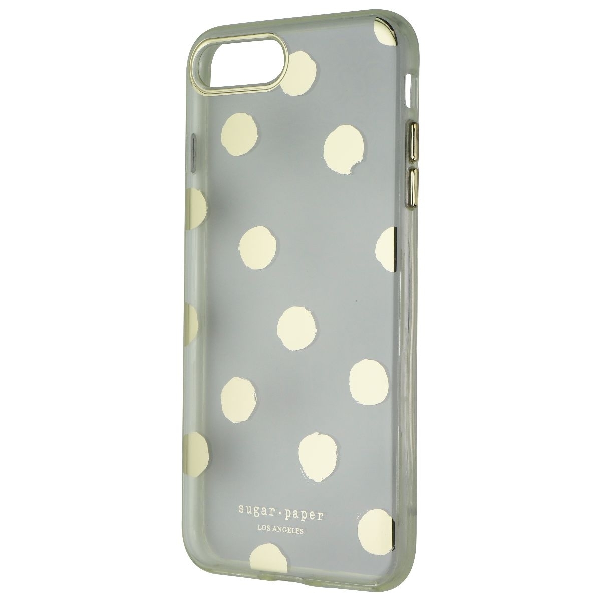 Sugar Paper Printed Case For Apple IPhone 7 Plus - Clear/Gold Dots (Refurbished)