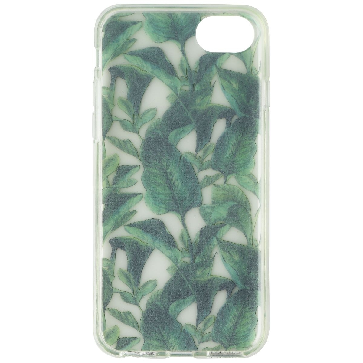 StrongnFree Hard Case For Apple IPhone 7/6s/6 - Clear/Green Leaves (Refurbished)