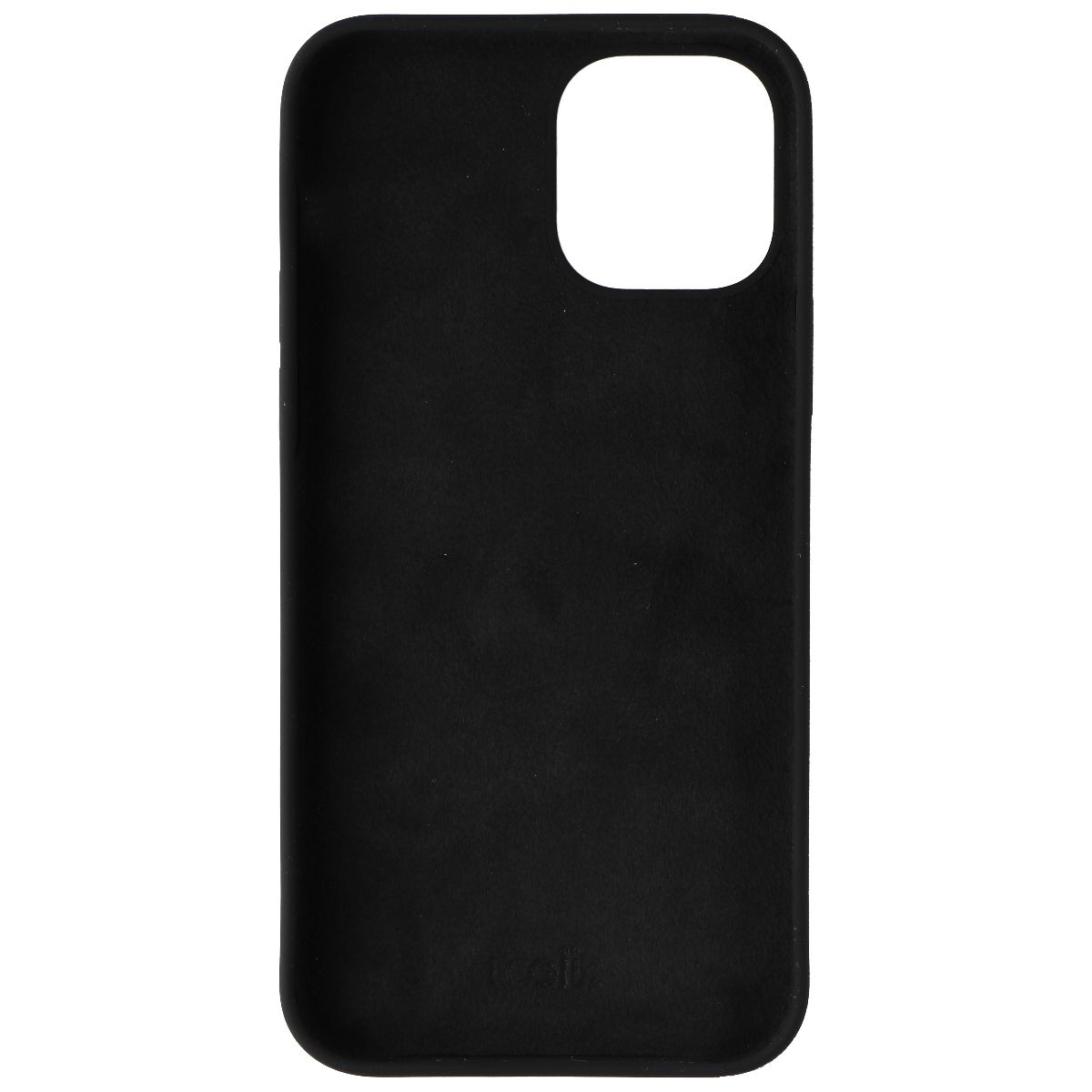 Logiix Silicone Case For Apple IPhone 12 And 12 Pro Smartphones - Black (Refurbished)