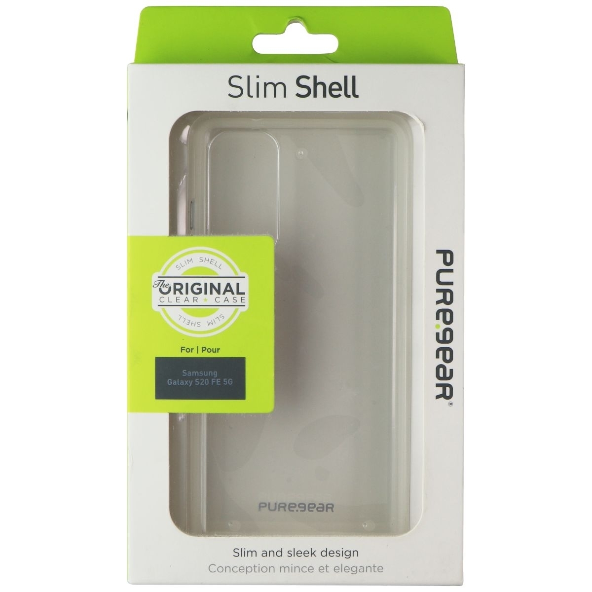 PureGear Slim Shell Series Case For Samsung Galaxy S20 FE 5G - Clear (Refurbished)