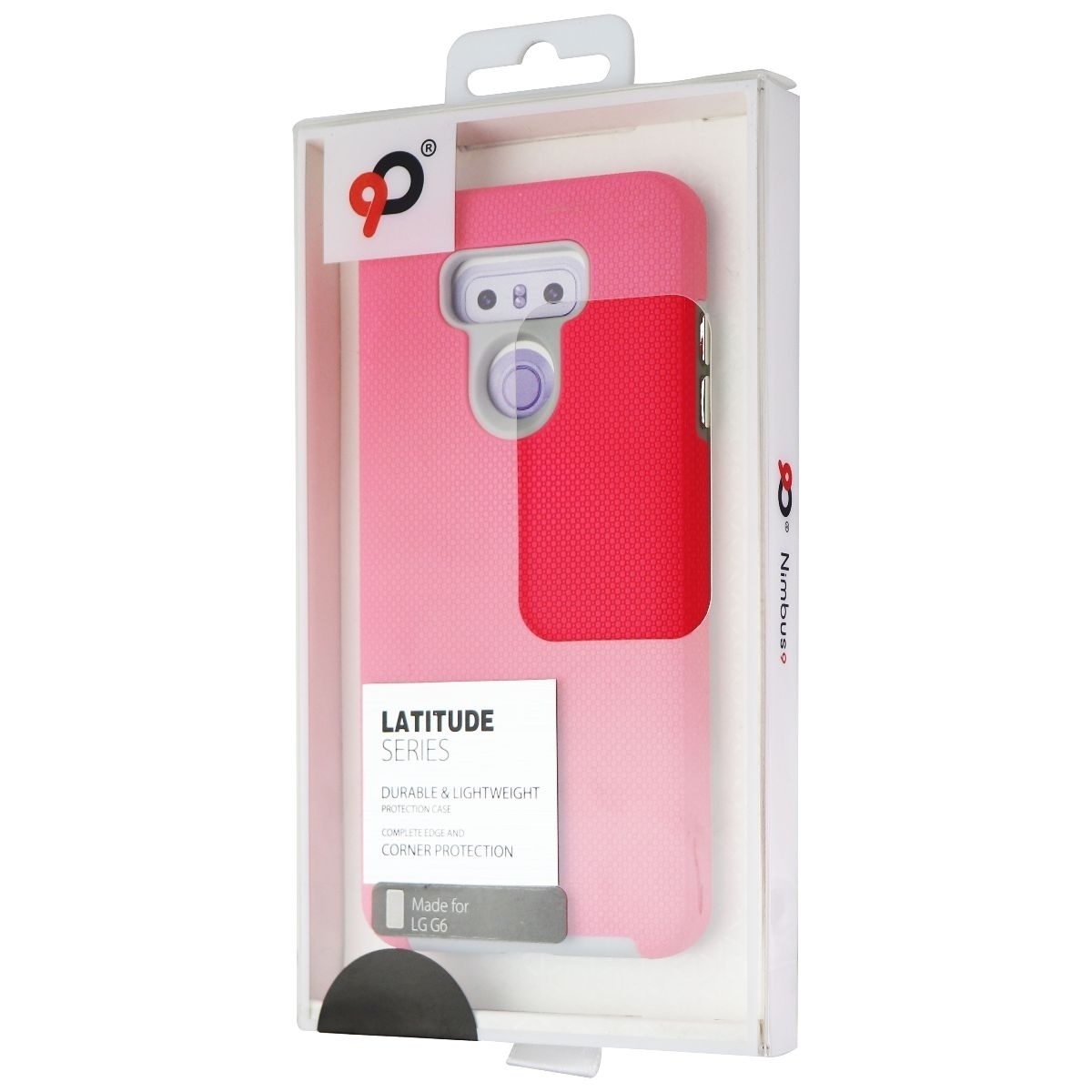 Nimbus9 Latitude Series Dual Layer Case For LG G6 Smartphone - Pink/Gray (Refurbished)