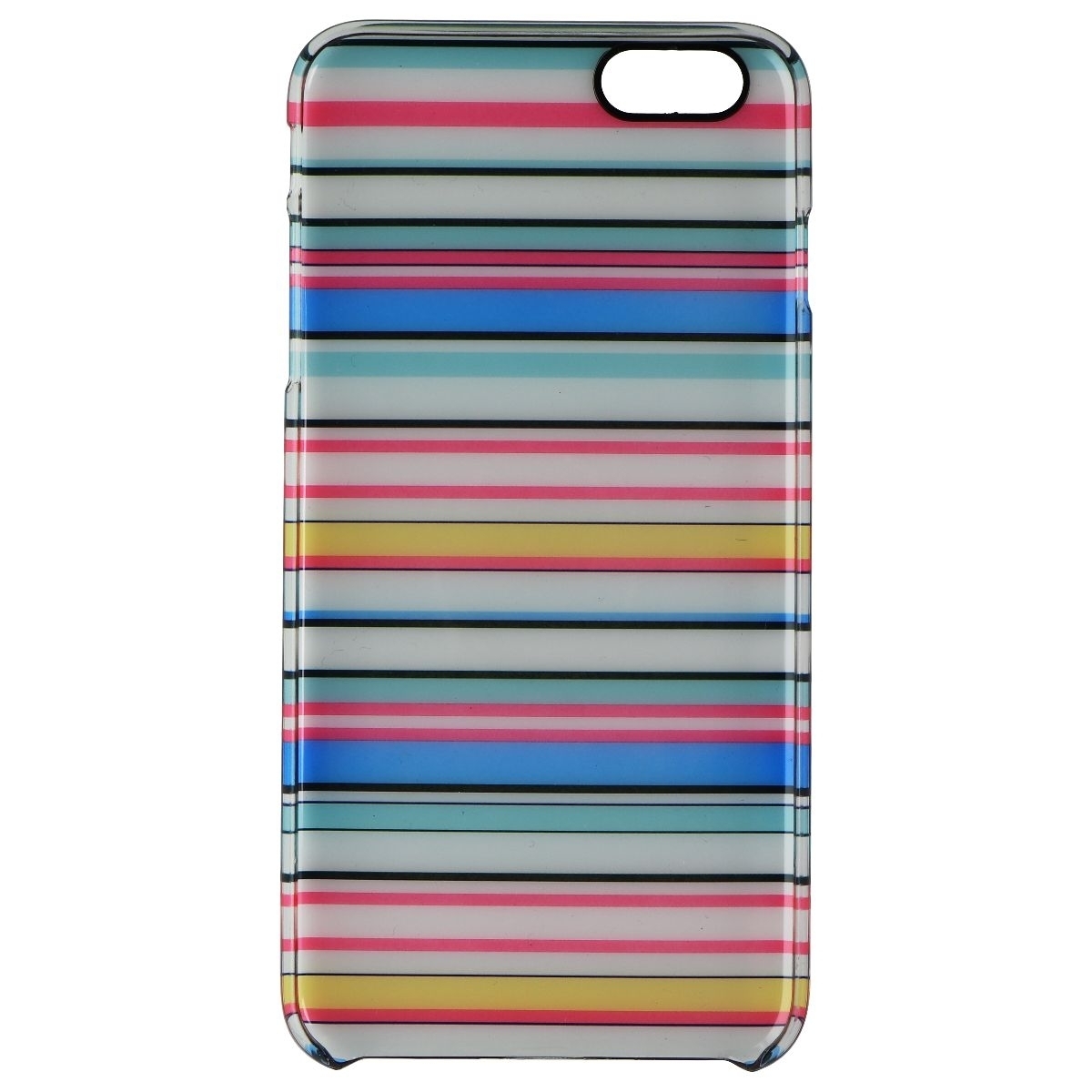 Uncommon Hardshell Case For Apple IPhone 6s Plus/6 Plus - Multi Stripe/Clear (Refurbished)