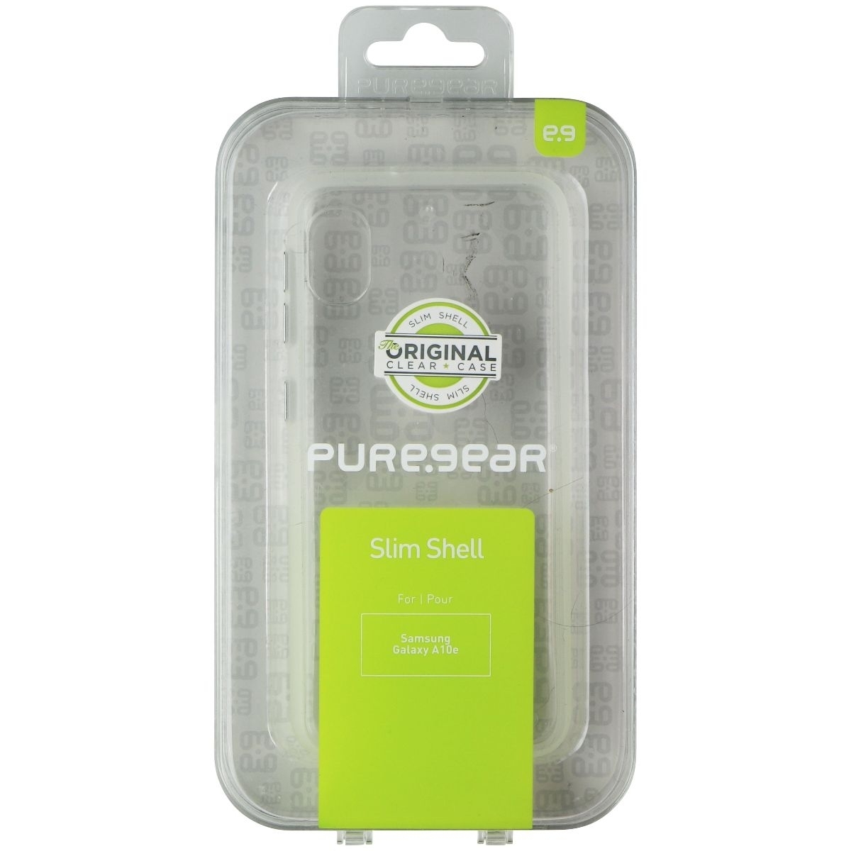 PureGear Slim Shell Hard Case For Samsung Galaxy A10e - Clear (Refurbished)