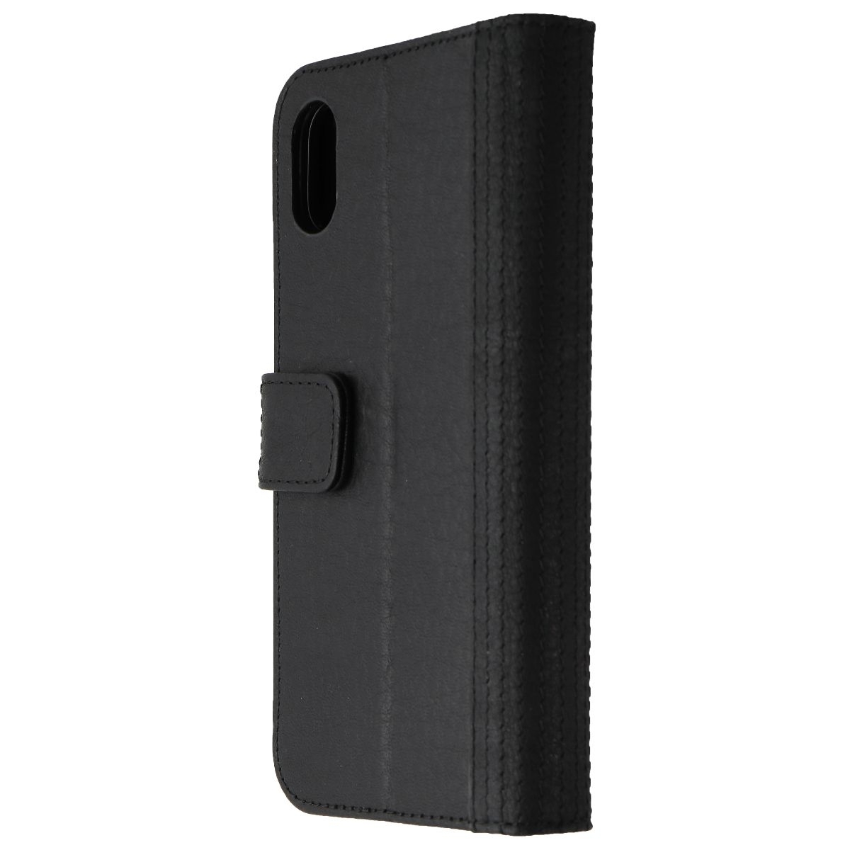 DECODED Full Grain Leather 2-in-1 Wallet For IPhone Xs/X - Rough Black (Refurbished)
