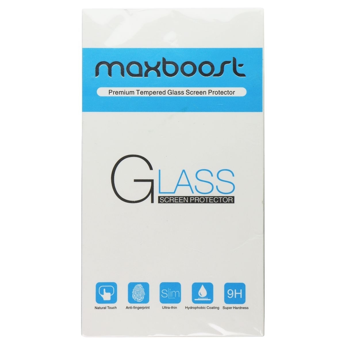 Maxboost Premium Tempered Glass Screen Protector For Apple IPhone X - Clear (Refurbished)
