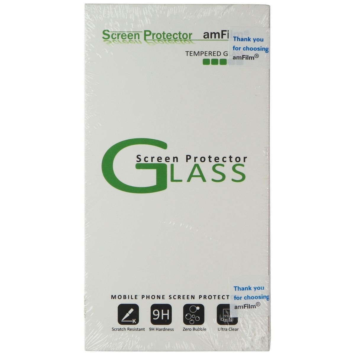 AmFilm Screen Protector (3-Pack) Glass For Apple IPhone Xs Max - Clear (Refurbished)