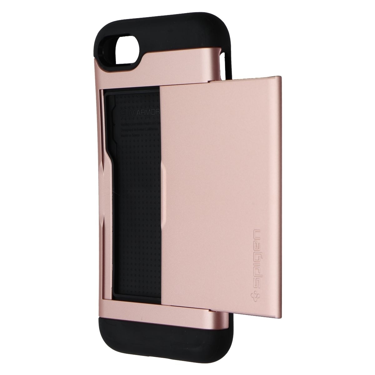 Spigen Clim Armor CS Series Case For Apple IPhone 8/7 - Rose Gold/Black (Refurbished)