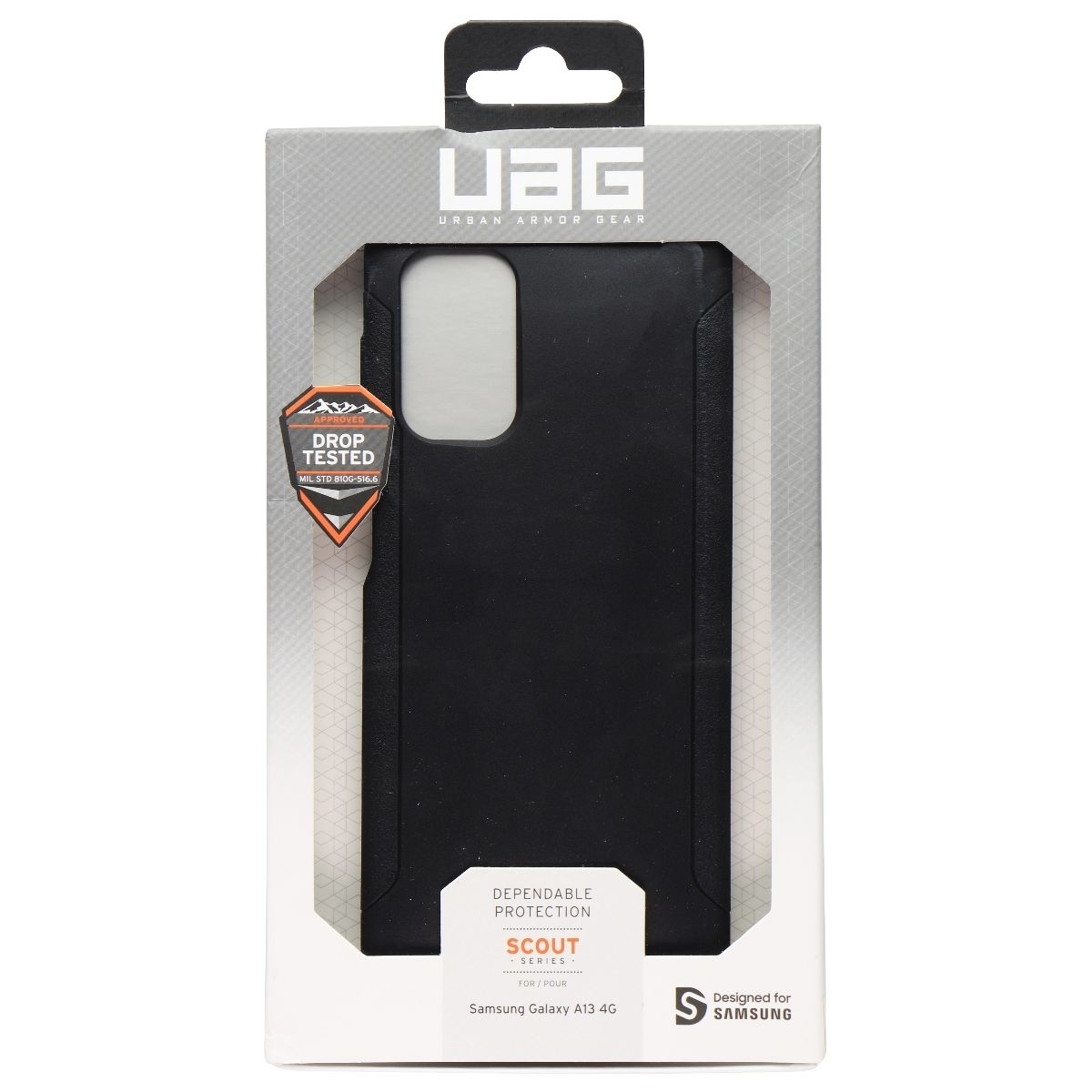 UAG Scout Series Rugged Gel Case For Samsung Galaxy A13 4G - Black (Refurbished)