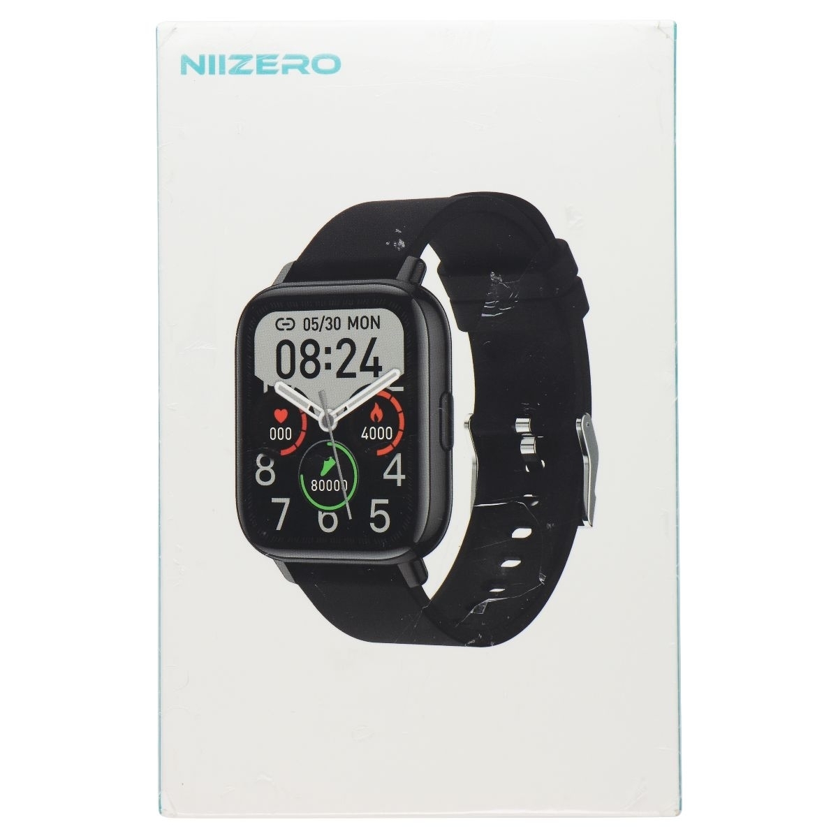 Niizero B82 Smartwatch For Android And IOS (works With Gloryfit App) - Black (Refurbished)