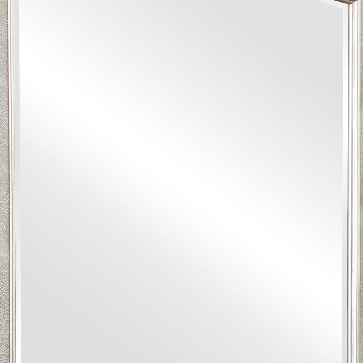 36 Inch Wooden Frame Arched Vanity Mirror, Silver- Saltoro Sherpi