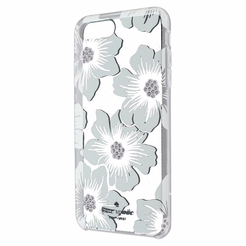 Kate Spade New York Hardshell Case For IPhone 8 Plus 7 Plus - Clear/WhiteFlowers