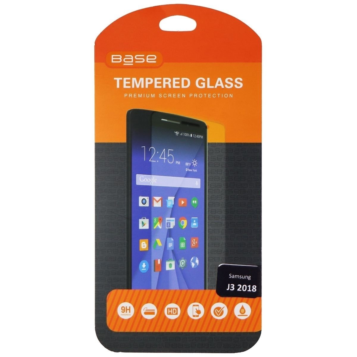 Base Premium Tempered Glass For Samsung Galaxy J3 (2018) - Clear