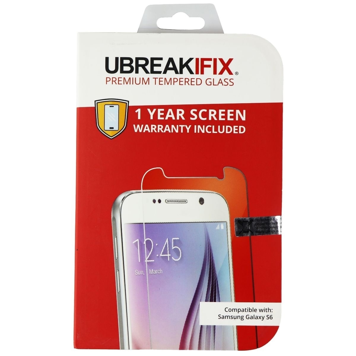 UBREAKIFIX Tempered Glass Screen Protector For Samsung Galaxy S6