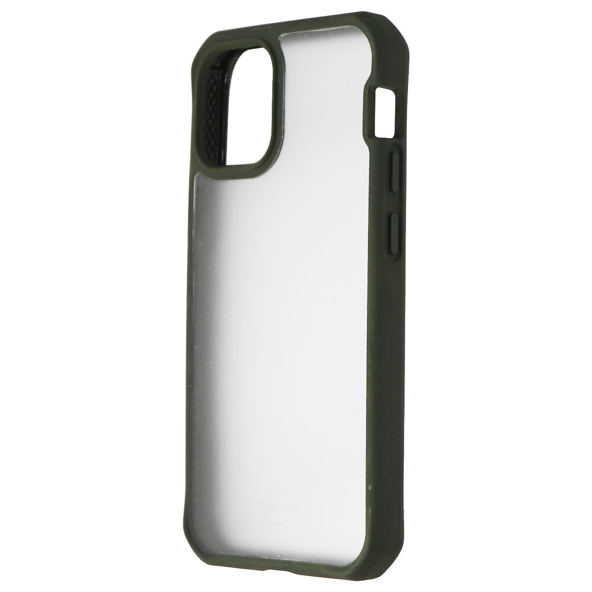 ITSKINS Feroniabio Pure Series For Apple IPhone 12 Mini - Olive Green / Clear