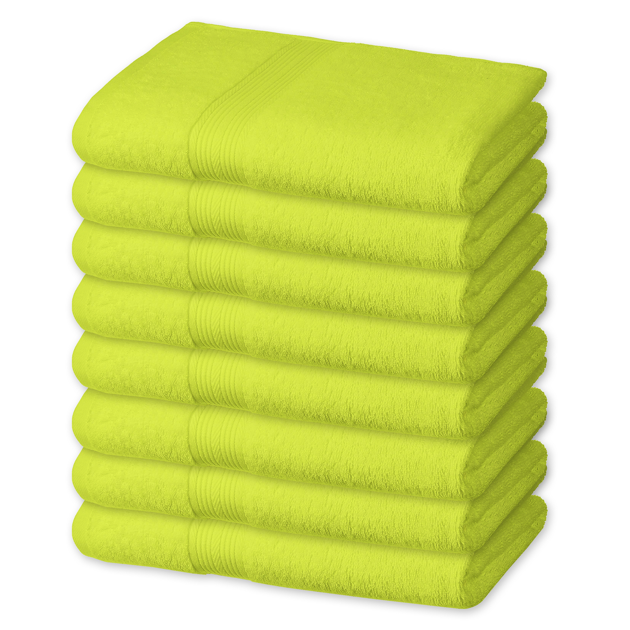 Super Absorbent 100% Cotton 54 X 27 Hotel Beach Bath Towels - Green
