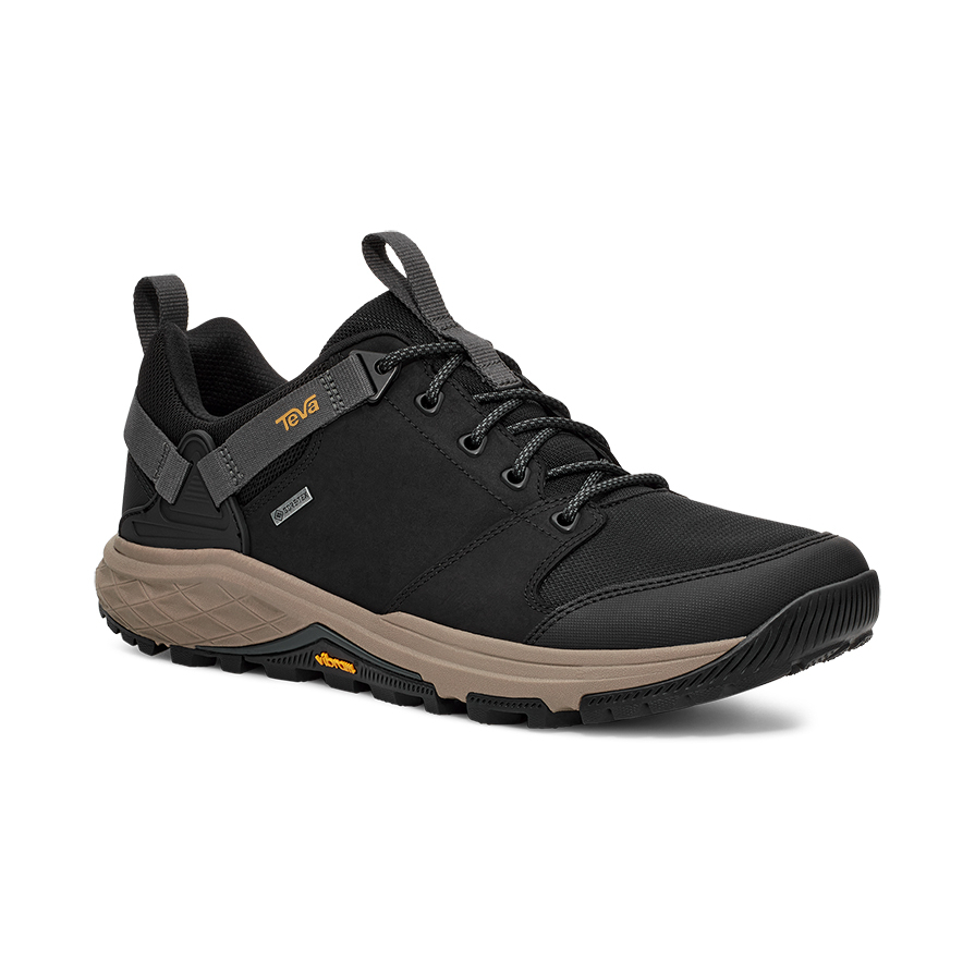 Teva Men's Grandview GORE-TEX Low Hiking Shoe Black/Charcoal - 1134094-BCRCL BLACK/ CHARCOAL - BLACK/ CHARCOAL, 9