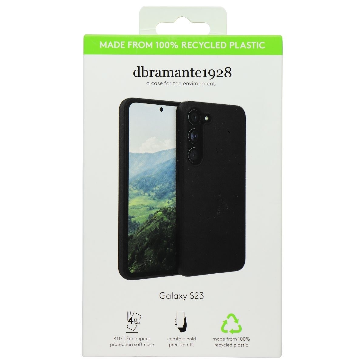 Dbramante1928 Phone Case For Samsung Galaxy S23 - Black (Refurbished)