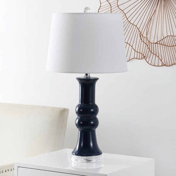 SAFAVIEH Table Lamp Collection Lamber 26 Table Lamp Blue