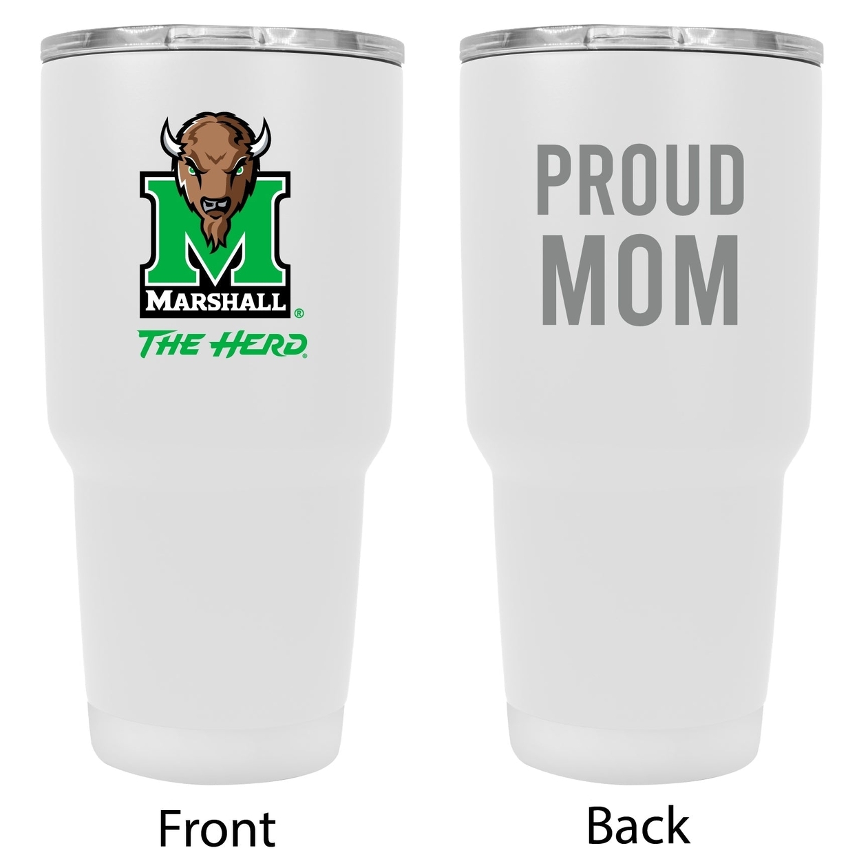 Michigan State Spartans Etched 24 Oz Stainless Steel Tumbler Custom - White