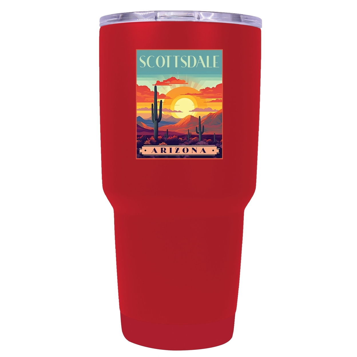 University Of Louisiana Monroe 24 Oz Laser Engraved Stainless Steel Insulated Tumbler - Choose Your Color. - Seafoam,,Single