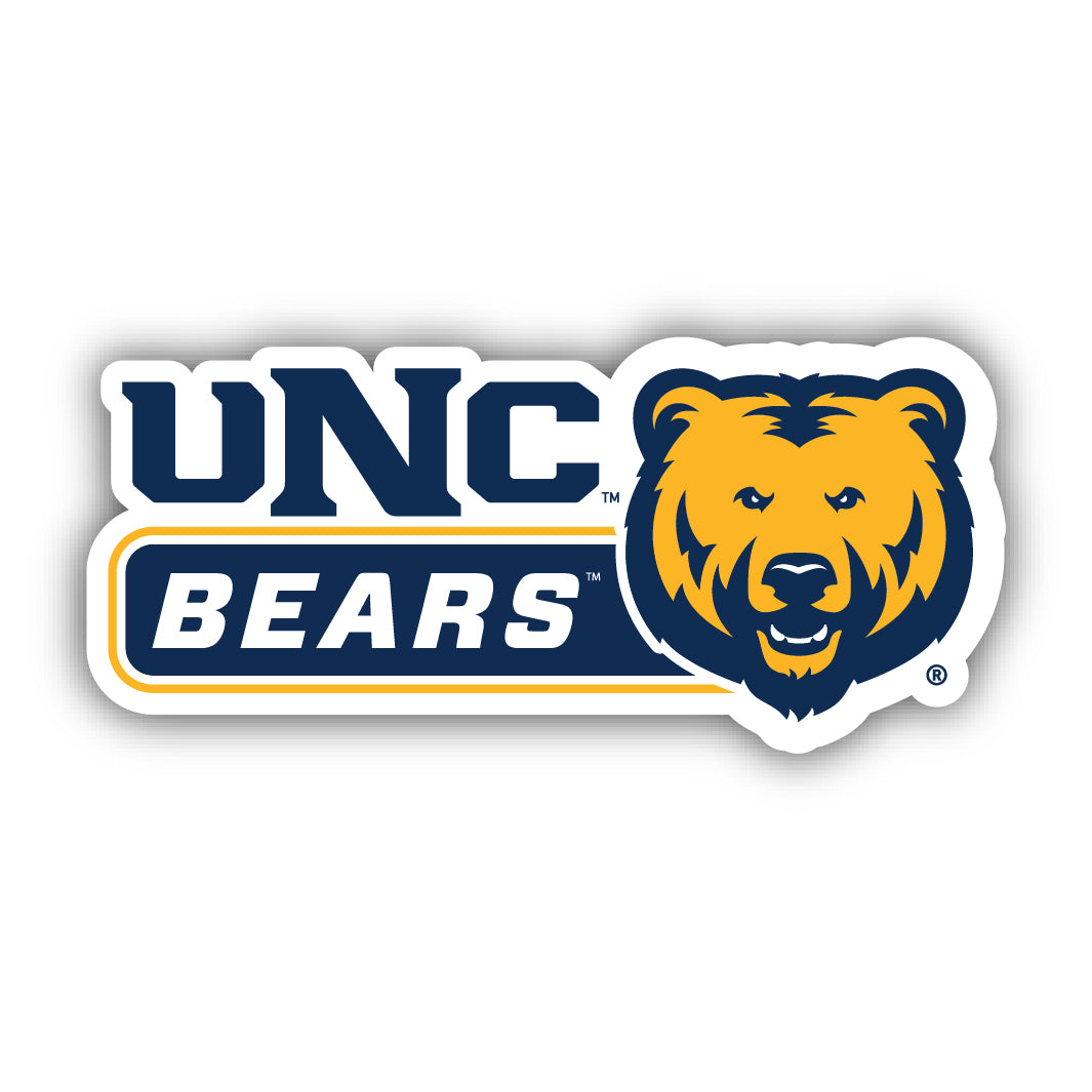 Northern Colorado Bears 4 Inch Wide Colorful Vinyl Decal Sticker