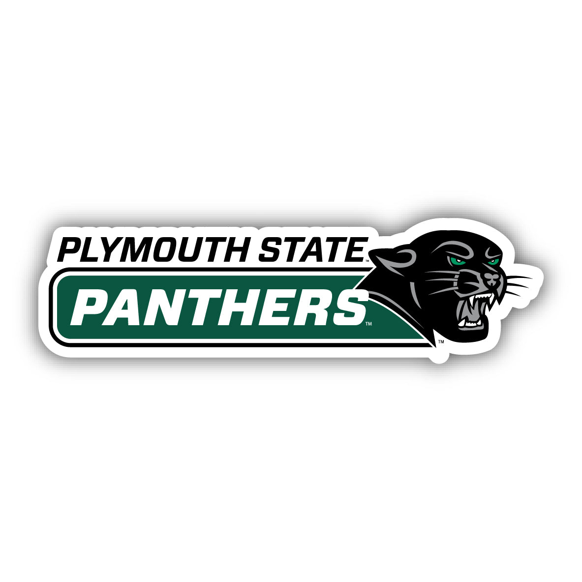 Plymouth State University 4 Inch Wide Colorful Vinyl Decal Sticker