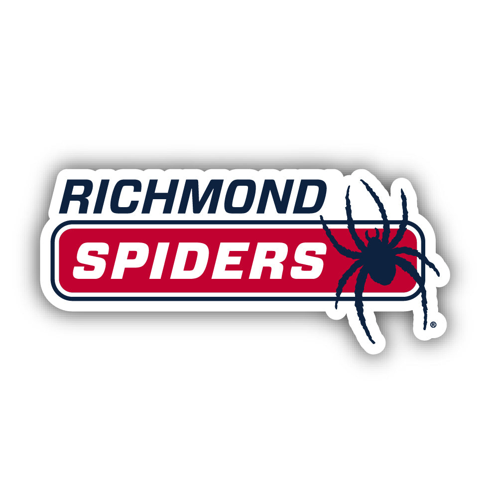 Richmond Spiders 4 Inch Wide Colorful Vinyl Decal Sticker