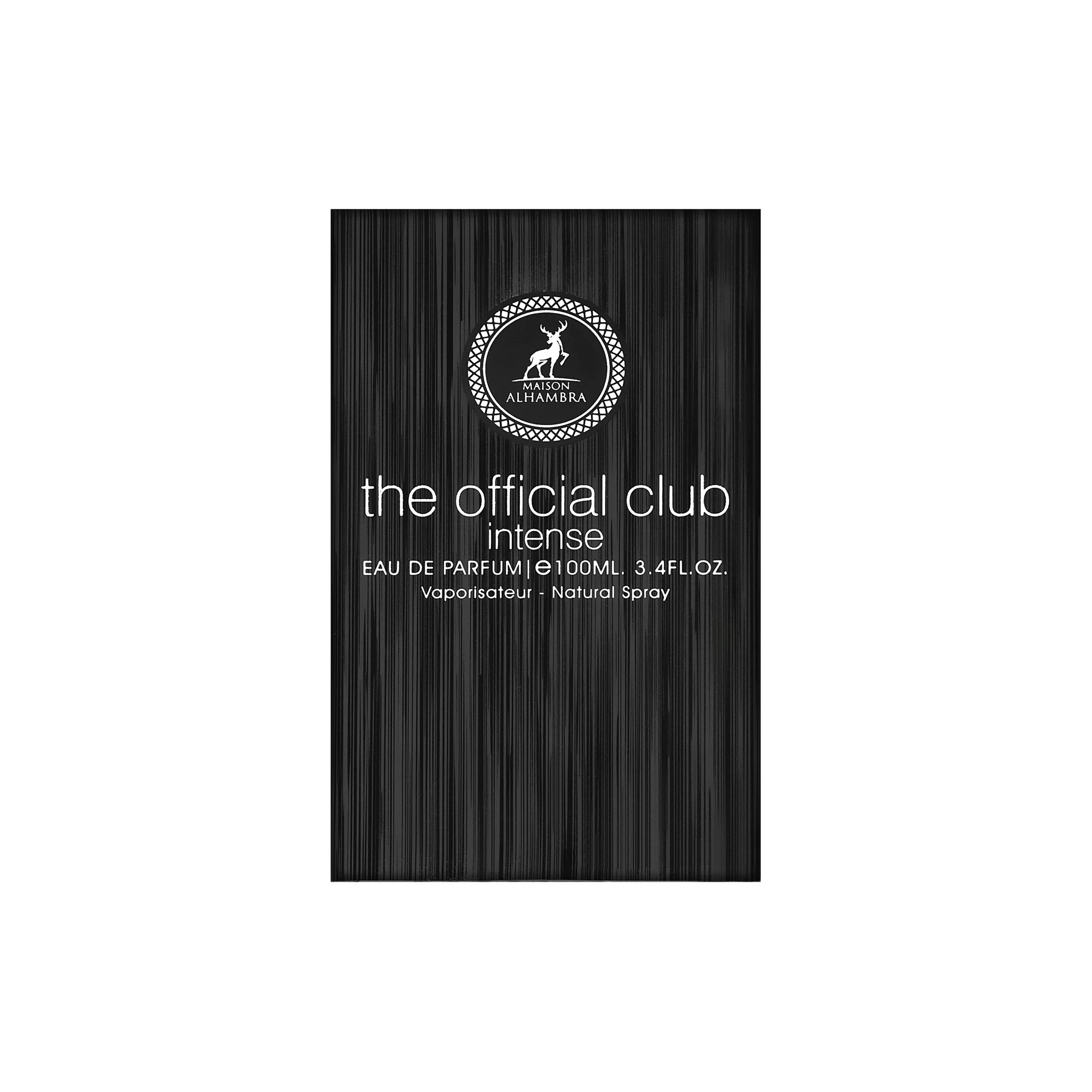 The Official Club Intense By Maison Alhambra EDP Spray 3.4 Oz For Men