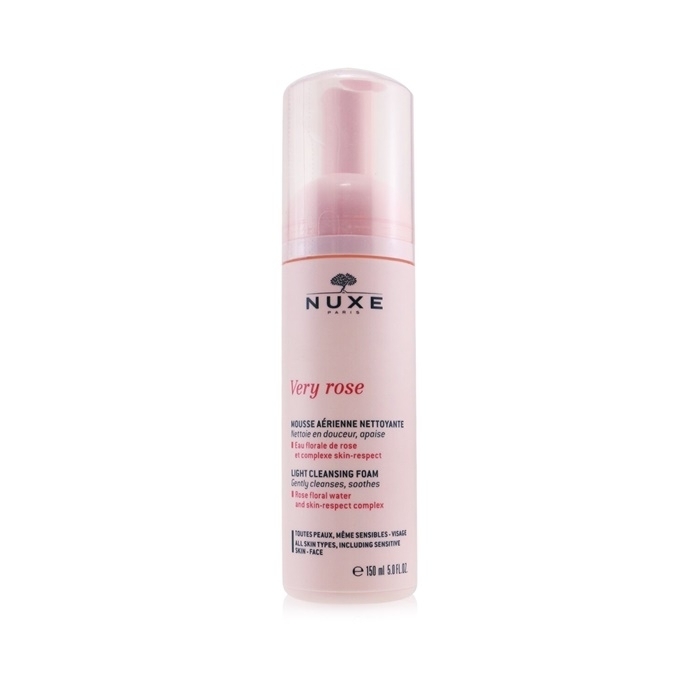 Nuxe Very Rose Light Cleansing Foam - For All Skin Types 150ml/5oz