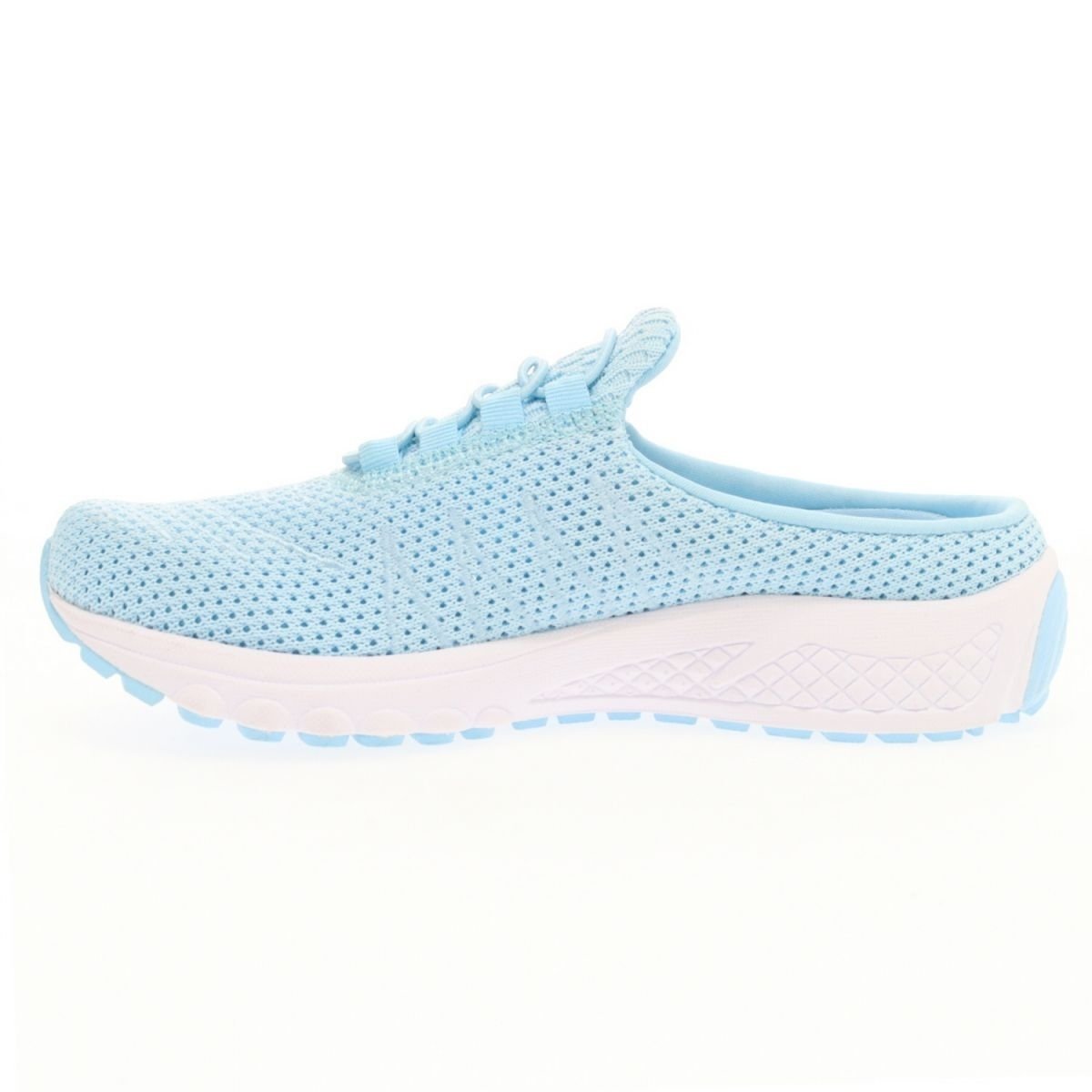 Propet Women's Tour Knit Slide Baby Blue - WAO001MBBL BABY BLUE - BABY BLUE, 10-N