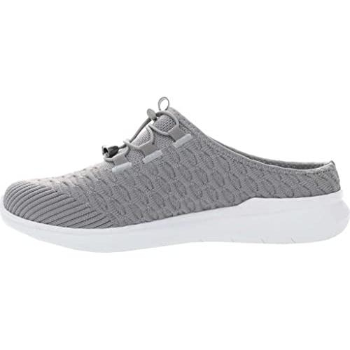 Propet Women's TravelBound Slide Sneaker Grey - WAT031MGRY Grey - Grey, 9.5