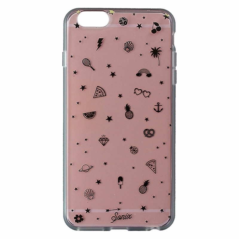 Sonix Clear Coat Case For IPhone 6 Plus 6S Plus Multi Charms Pink Tint