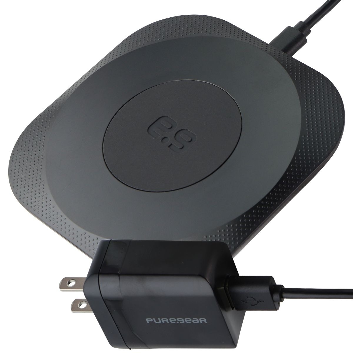 Pure Gear 15W Wireless Charging Pad For Qi Enabled Devices - Black